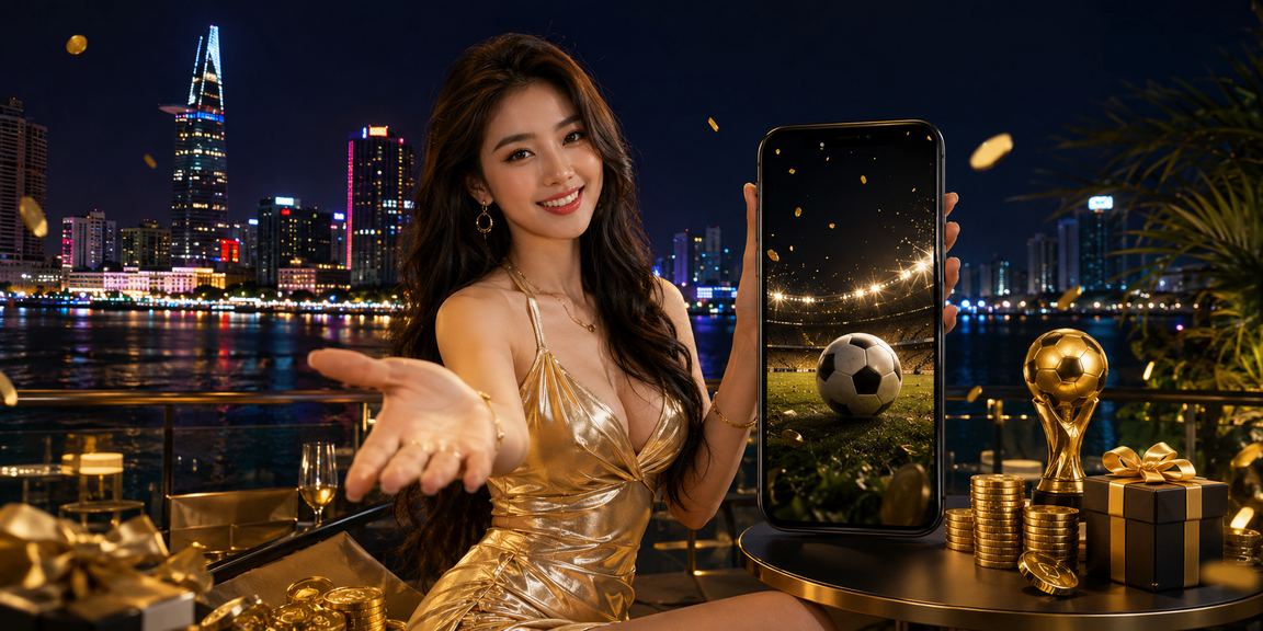 Người dùng tại bãi biển TP. Hồ Chí Minh nhận hoàn tiền và khám phá ưu đãi trực tuyến qua điện thoại