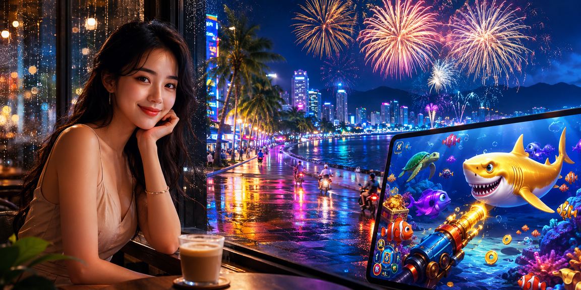Cảnh Nha Trang gợi ý nhóm trò bắn cá và giải trí nhẹ trên di động